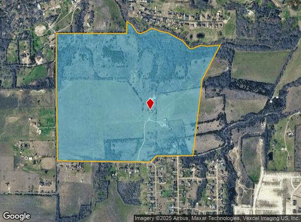 1241 E Highland Rd, Red Oak, TX Parcel Map