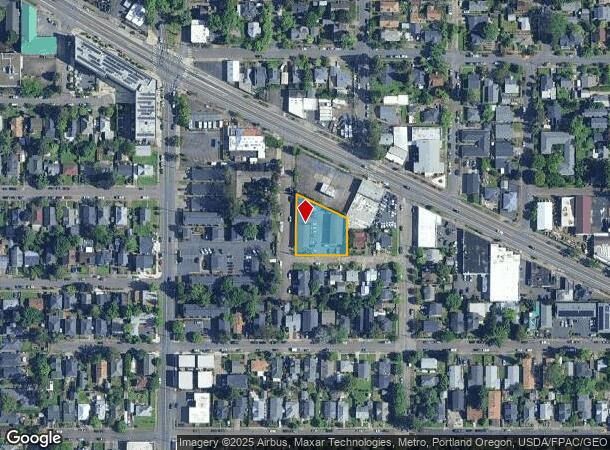  7315 Se Mitchell Ct, Portland, OR Parcel Map