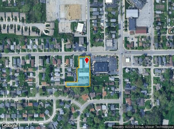 1819 Main St, Beech Grove, IN Parcel Map