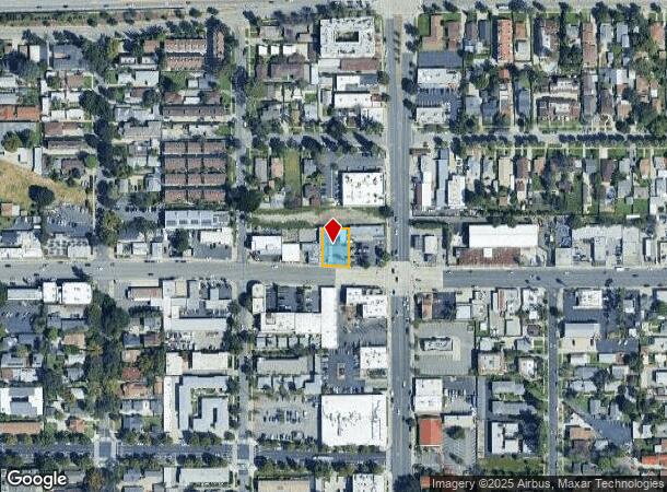 1373 E Walnut St, Pasadena, CA Parcel Map