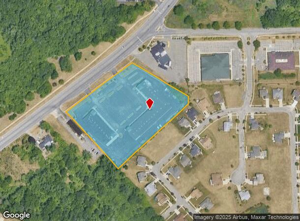 1602 N Perry St, Pontiac, MI Parcel Map