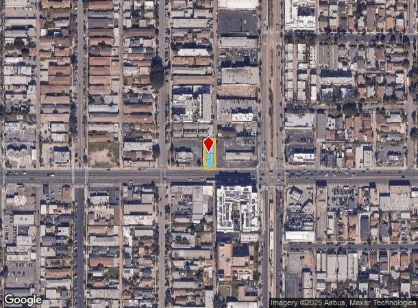  235 E Pacific Coast Hwy, Long Beach, CA Parcel Map