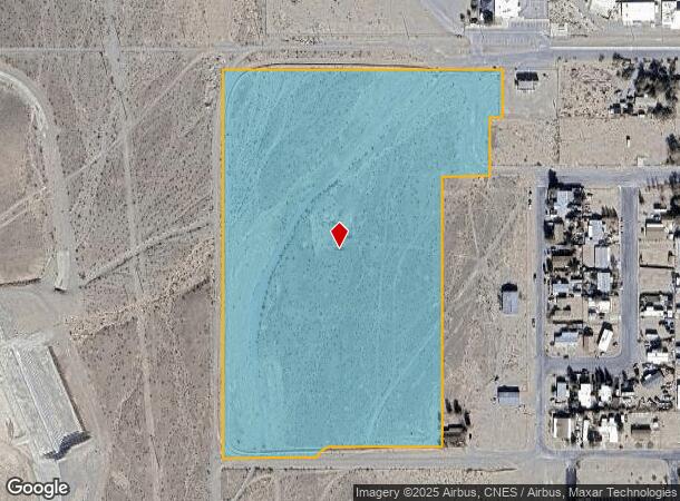  875 W Boulder Ln, Indian Springs, NV Parcel Map