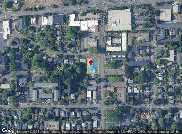  3703 Se Cesar E Chavez Blvd, Portland, OR Parcel Map