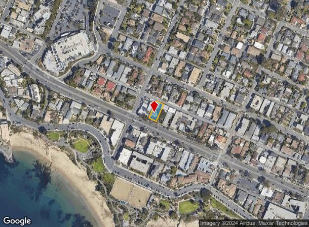  484 N Coast Hwy, Laguna Beach, CA Parcel Map