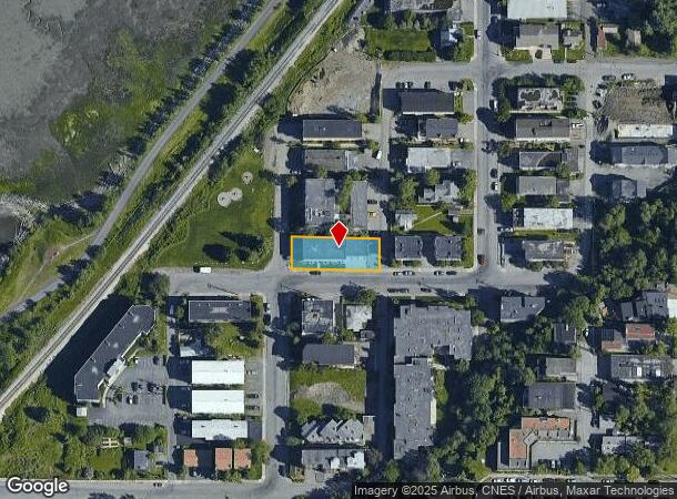  641 O St, Anchorage, AK Parcel Map