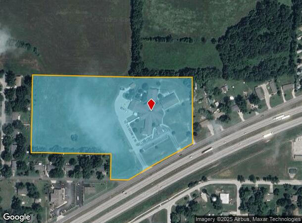 505 W Evergreen St, Strafford, MO Parcel Map