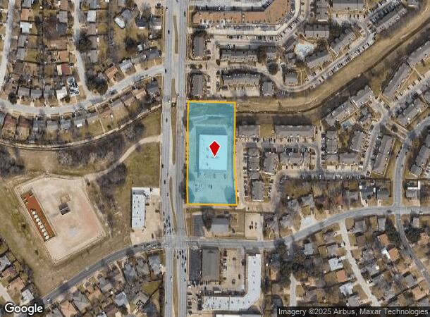  6725 Mccart Ave, Fort Worth, TX Parcel Map