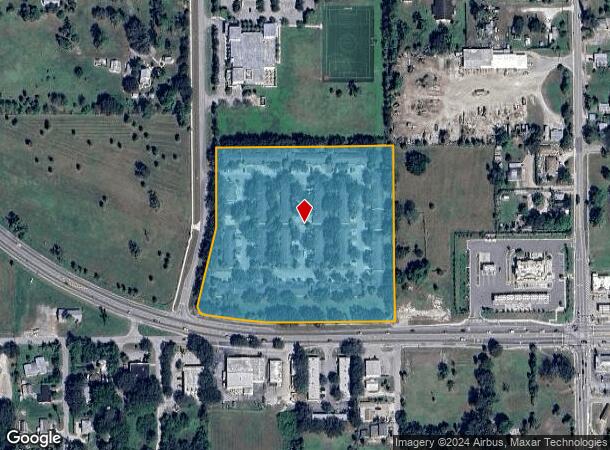  104 Anhinga Cir, Immokalee, FL Parcel Map