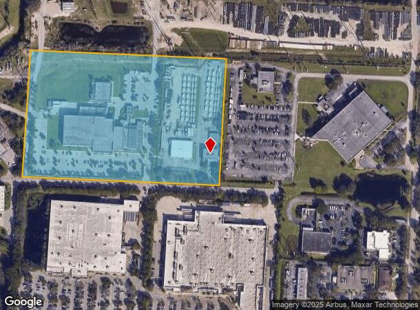 4217 Upthegrove Ln, West Palm Beach, FL Parcel Map