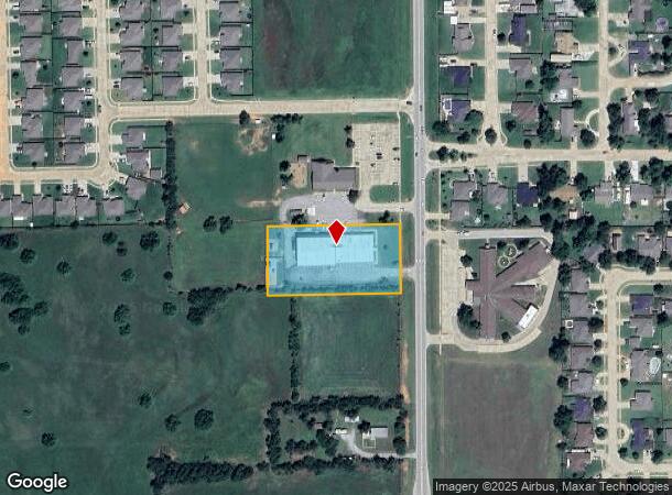  451 N Clear Springs Rd, Mustang, OK Parcel Map