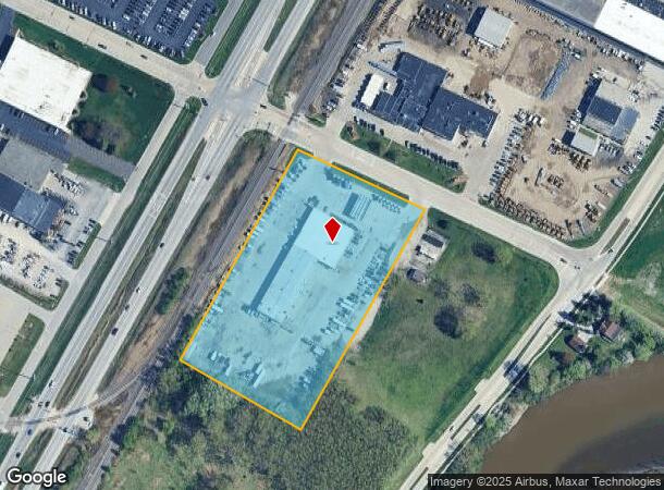 611 Hansen Rd, Green Bay, WI Parcel Map