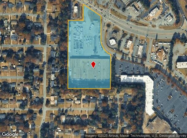 2500 Airport Thruway, Columbus, GA Parcel Map
