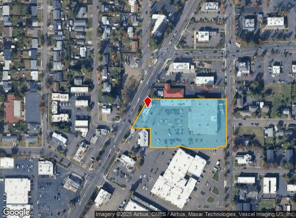 1505 Mohawk Blvd, Springfield, OR Parcel Map