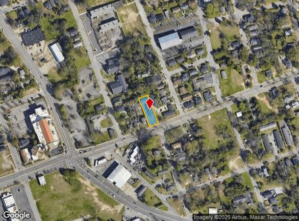  2447 Gervais St, Columbia, SC Parcel Map