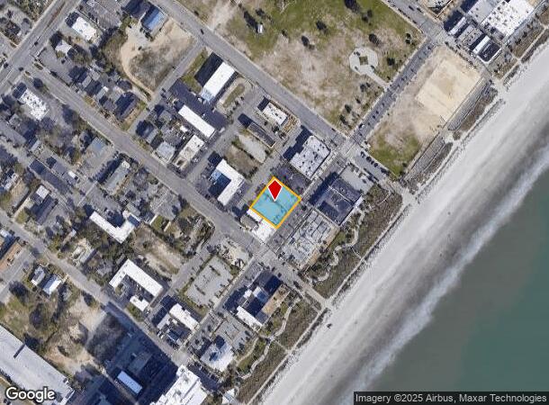  703 N Ocean Blvd, Myrtle Beach, SC Parcel Map
