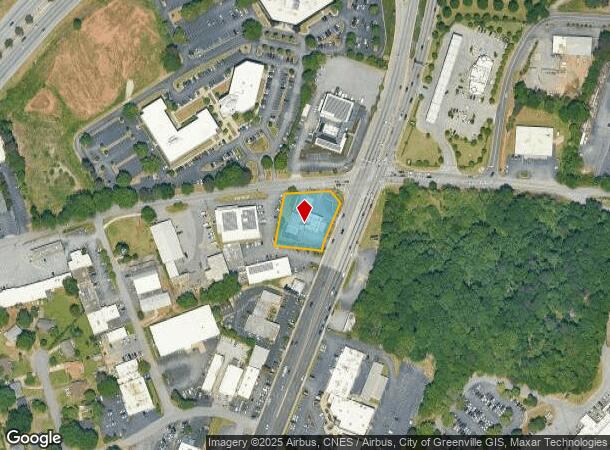  433 N Pleasantburg Dr, Greenville, SC Parcel Map