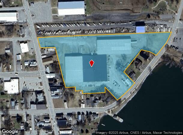 27 Montgomery St, Rouses Point, NY Parcel Map