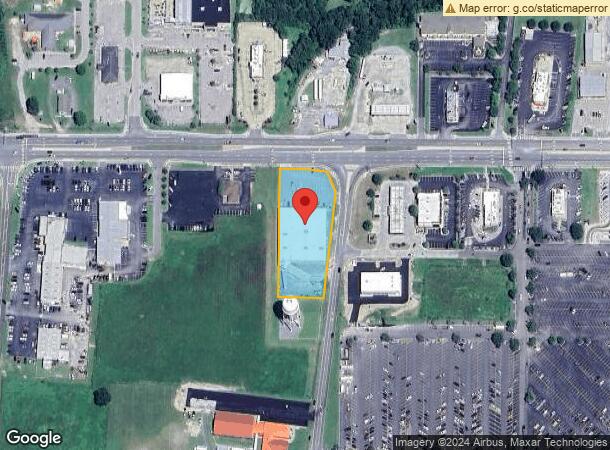  1501-1505 Sunset Ave, Clinton, NC Parcel Map