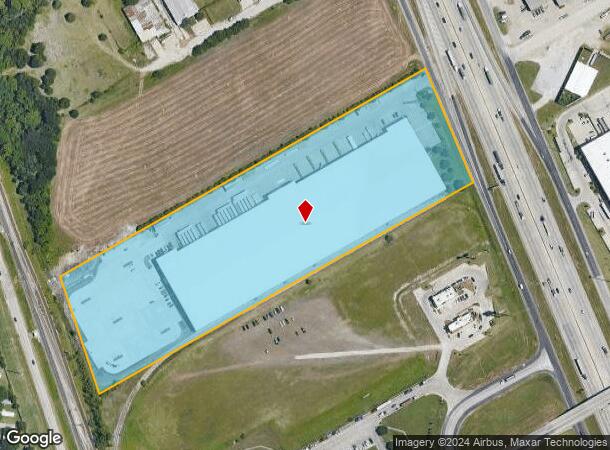  1709 S Interstate 45 Service Rd, Hutchins, TX Parcel Map