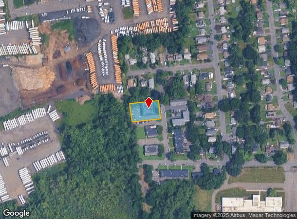  21 Dunlay St, New Britain, CT Parcel Map