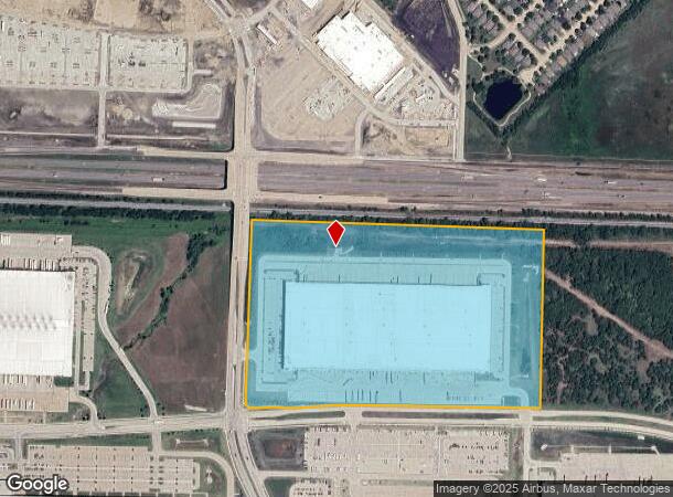 1075 S Gateway Blvd, Forney, TX Parcel Map
