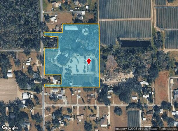 3515 Gallagher Rd, Dover, FL Parcel Map