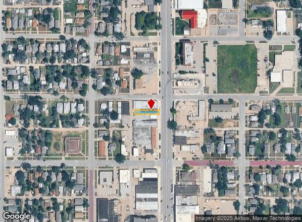  623 N Main St, Hutchinson, KS Parcel Map