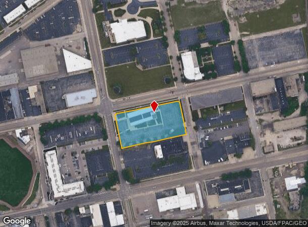 230 Webster St, Dayton, OH Parcel Map