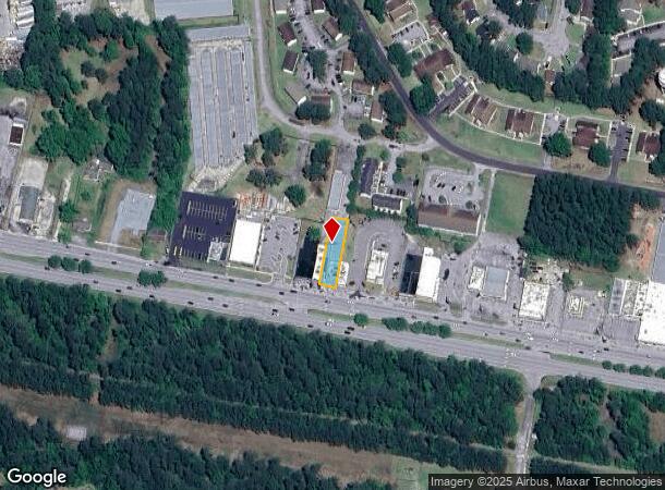  1911 Lejeune Blvd, Jacksonville, NC Parcel Map