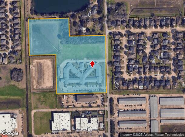  2750 Miller Ranch Rd, Pearland, TX Parcel Map