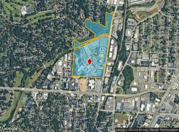  1121 N Church St, Greensboro, NC Parcel Map