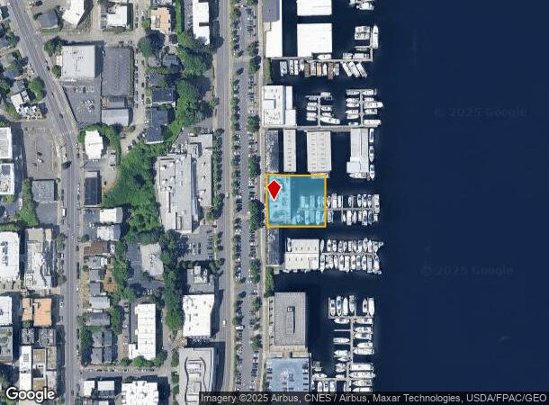  1818 Westlake Ave N, Seattle, WA Parcel Map