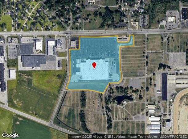  2400 Harding Hwy, Lima, OH Parcel Map