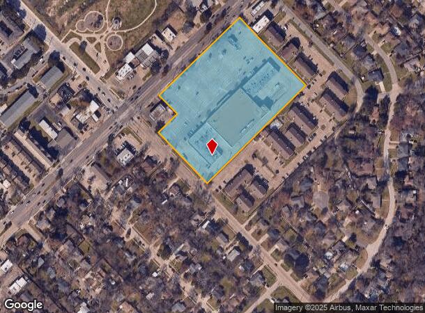  8024 Ferguson Rd, Dallas, TX Parcel Map