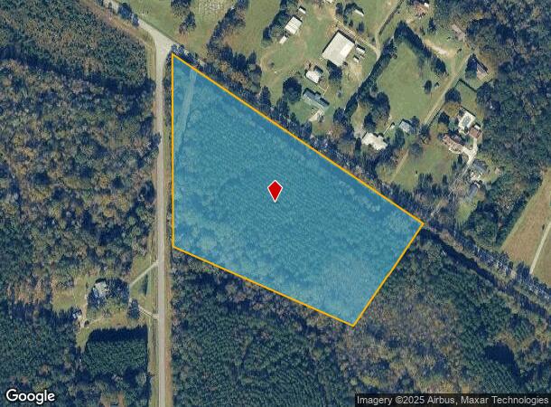 8890 Lower Thomaston Rd, Lizella, GA Parcel Map