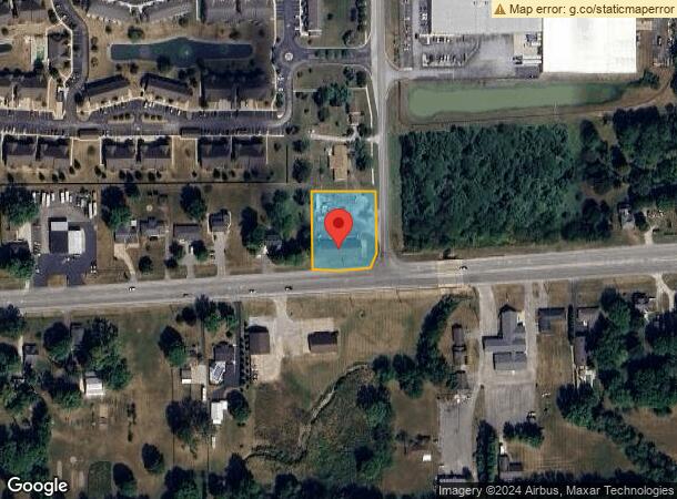  1432 E Main St, Greenfield, IN Parcel Map