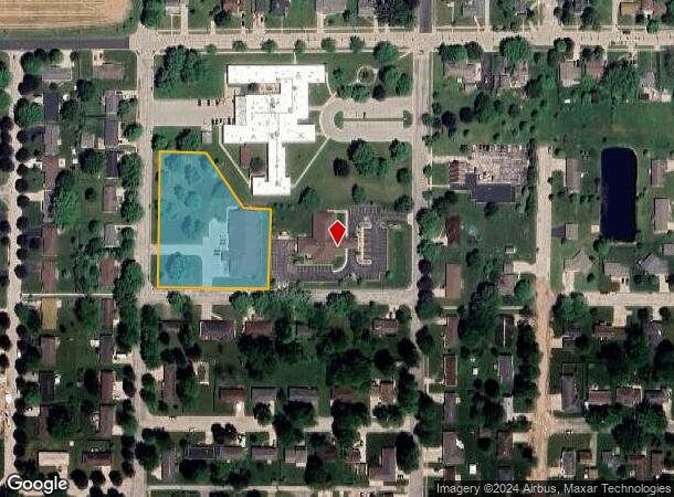  1505 Washington St, Algoma, WI Parcel Map