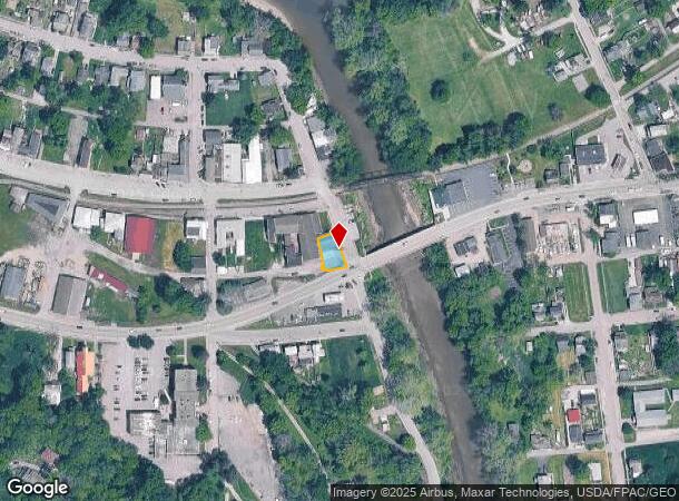 100 Front St, Morrow, OH Parcel Map