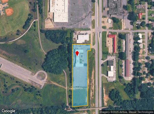  903 S 32Nd St, Muskogee, OK Parcel Map