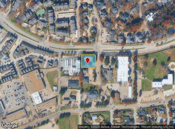  1890 Ne Green Oaks Blvd, Arlington, TX Parcel Map
