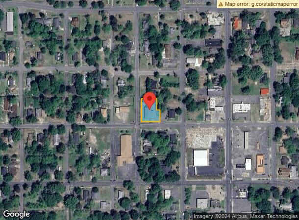  1421 S Mulberry St, Pine Bluff, AR Parcel Map