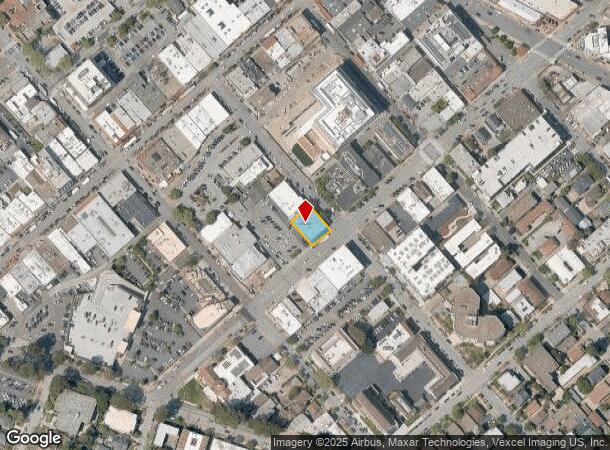 205 Park Rd, Burlingame, CA Parcel Map