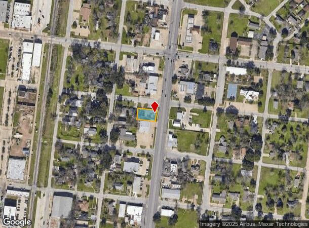  610 N Texas Ave, Bryan, TX Parcel Map