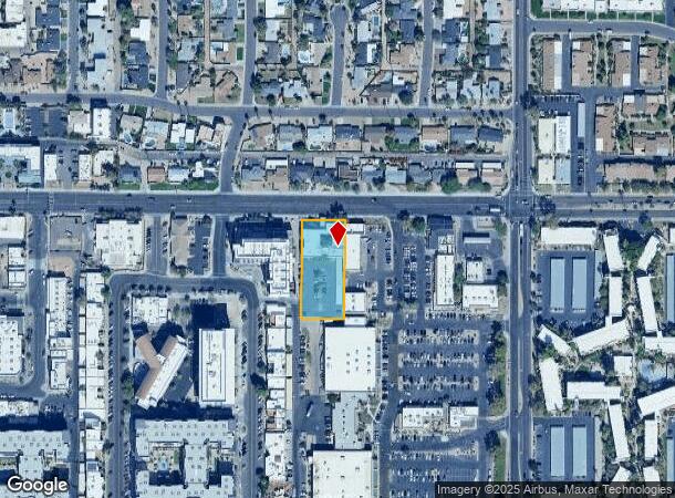  7525 E Camelback Rd, Scottsdale, AZ Parcel Map