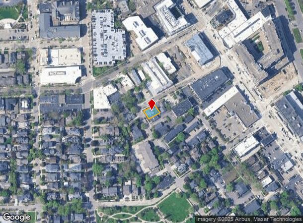  212 Daines St, Birmingham, MI Parcel Map