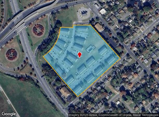  1716 Empress Dr Nw, Roanoke, VA Parcel Map