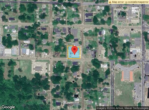  602 W 1St St, Deridder, LA Parcel Map