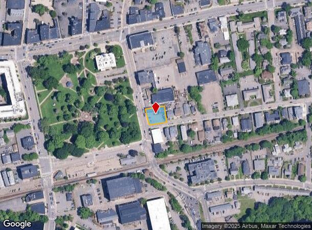  34 Elm St, Waltham, MA Parcel Map