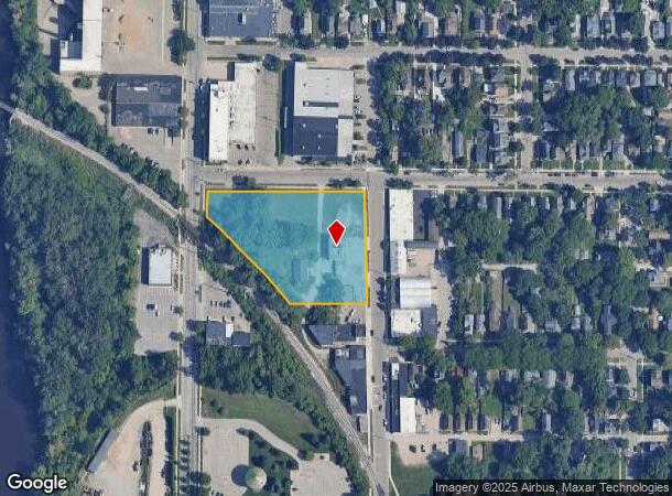 1569 Taylor Ave N, Grand Rapids, MI Parcel Map
